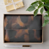 Abstrakt-braune und schwarze Textur, schicke Torto Seidenpapier (Geschenk)