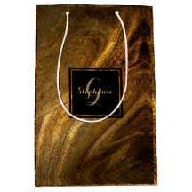 Abstrakt Brown Luxury Gold Glitzer Moderner Chic