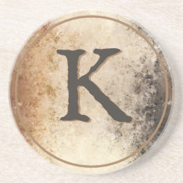 Abstrakt Brown Tone Getränkeuntersetzer