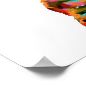 Abstrakt Bunny Poster (Ecke)