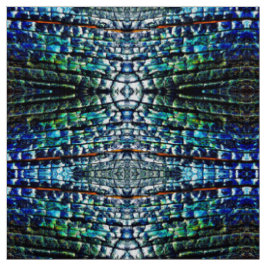Abstrakt Burnt Bark Fabric Stoff