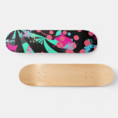 Abstrakt Burst Skate Deck Skateboard (Horizontal)