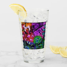 Abstrakt Butterfly Joy Butterflies Lila Red