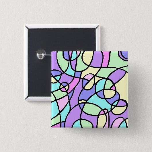 Abstrakt Button (Vorne & Hinten)