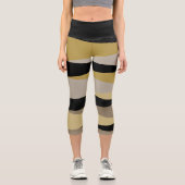 abstrakt capri leggings (Vorderseite)