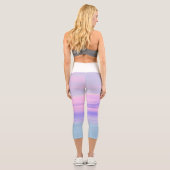 abstrakt capri leggings (Rückseite)