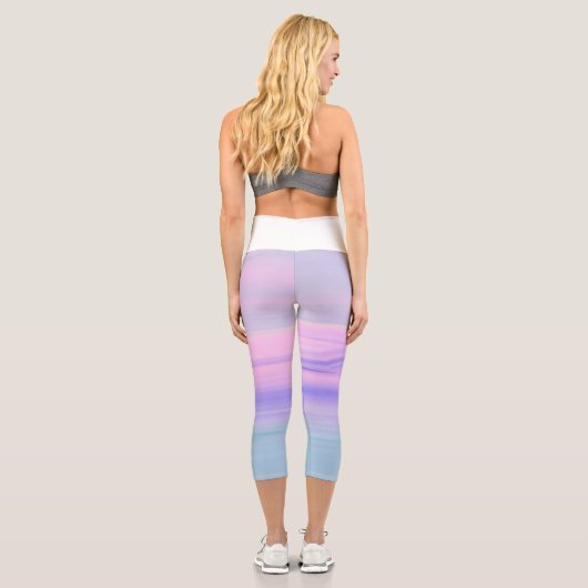 abstrakt capri leggings (Rückseite)