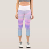 abstrakt capri leggings (Vorderseite)