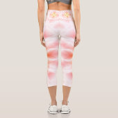 Abstrakt Capri Leggings (Rückseite)