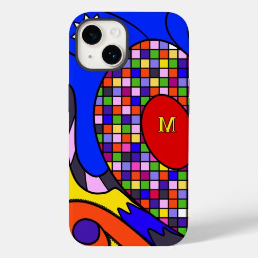 abstrakt Case-Mate iPhone hülle (Rückseite)