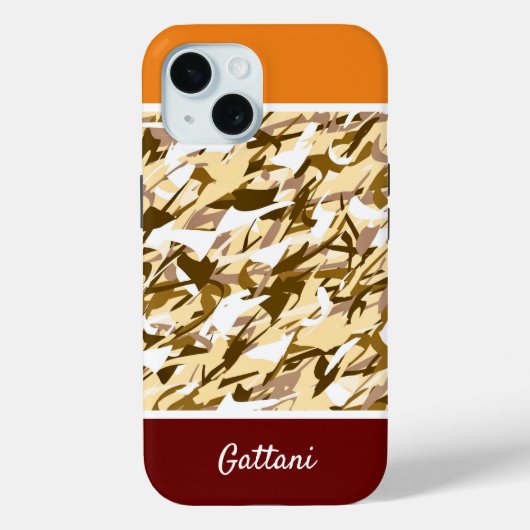 abstrakt Case-Mate iPhone hülle (Rückseite)