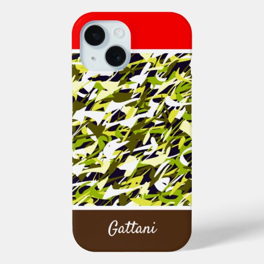 abstrakt Case-Mate iPhone hülle (Rückseite)