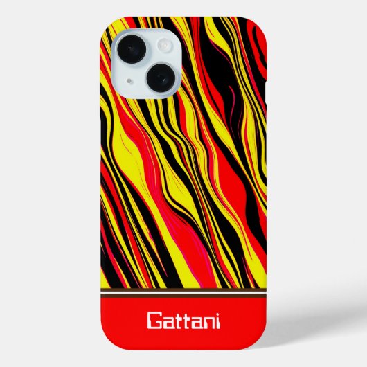 abstrakt Case-Mate iPhone hülle (Rückseite)