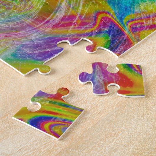 Abstrakt Chaos Jigsaw Puzzle (Seite)