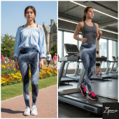 Abstrakt Chic Leggings