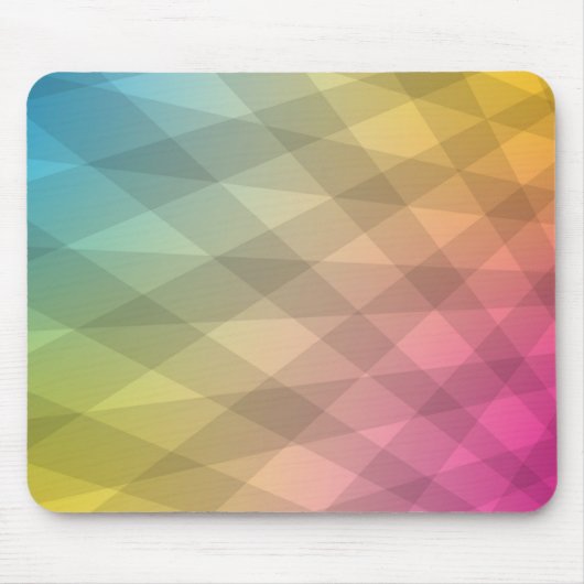Abstrakt CMYK Mousepad (Vorne)