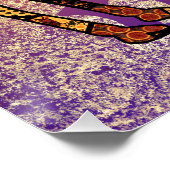 Abstrakt Collage Ozzy die Camel-ID102 Poster (Ecke)