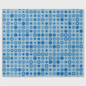 Abstrakt Color Halftone Docht generative Art Backg Geschenkpapier (Flach)