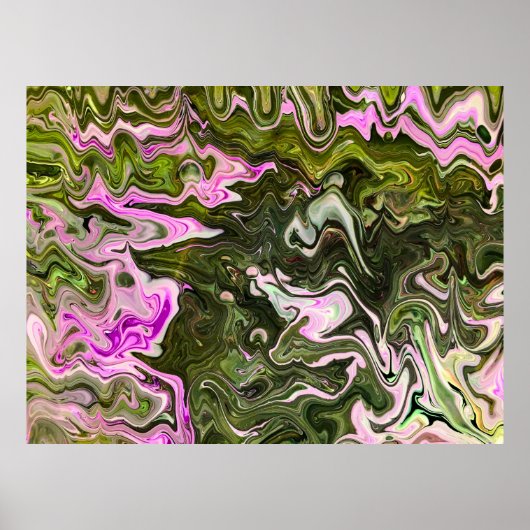 Abstrakt Color Study 460, Poster (Vorne)