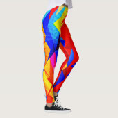 Abstrakt Color Symphony Leggings (Rechts)
