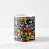 Abstrakt Colors Psychedelic Kaffeetasse (Mittel)