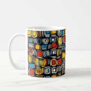 Abstrakt Colors Psychedelic Kaffeetasse