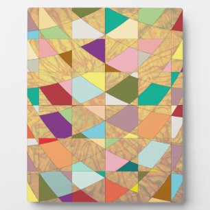 Abstrakt Colors Sun Burst Fotoplatte