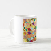 Abstrakt Colors Sun Burst Kaffeetasse (Vorderseite Links)