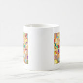 Abstrakt Colors Sun Burst Kaffeetasse (Mittel)