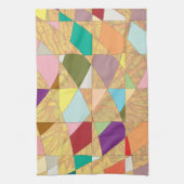 Abstrakt Colors Sun Burst Küchentuch (Vertikal)