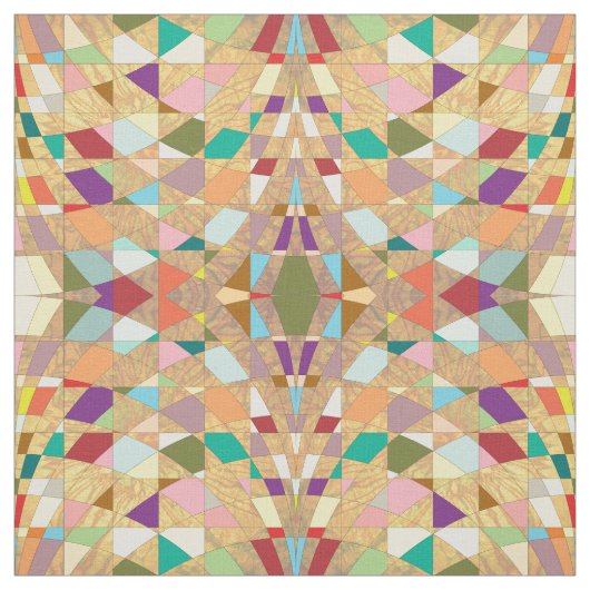 Abstrakt Colors Sun Burst Stoff (Muster)