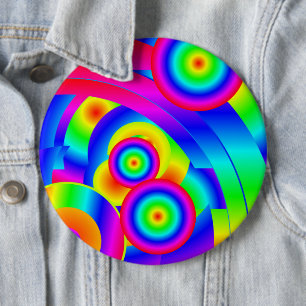 Abstrakt Comet Button