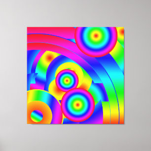 Abstrakt Comet Canvas Print Leinwanddruck