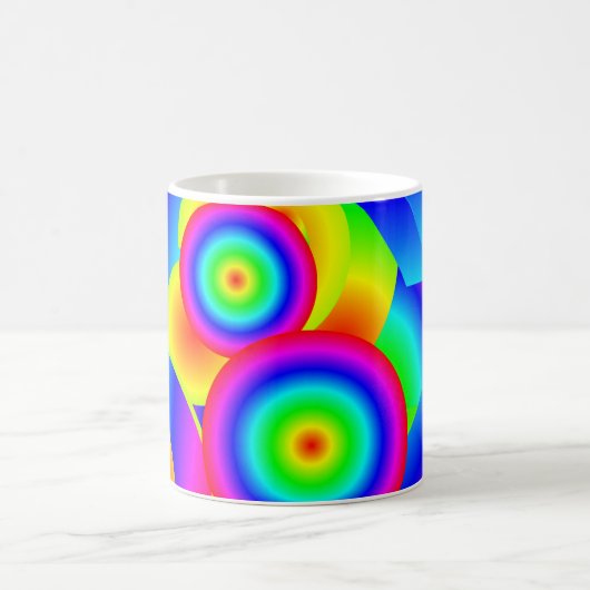 Abstrakt Comet Kaffeetasse (Mittel)