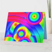 Abstrakt Comet Karte (Rückseite)