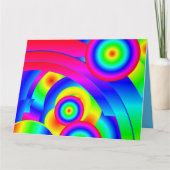 Abstrakt Comet Karte (Vorderseite)