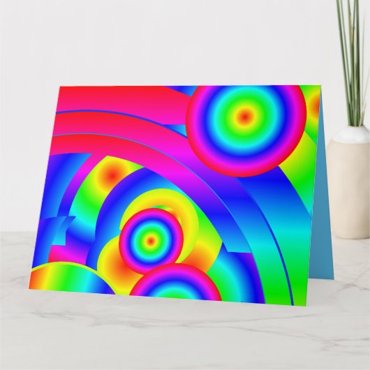 Abstrakt Comet Karte (Vorderseite)