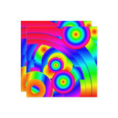 Abstrakt Comet Karte (Vorderseite/Rückseite Beispiel)
