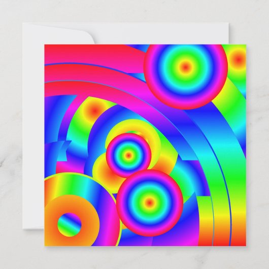 Abstrakt Comet Karte (Rückseite)