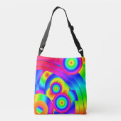 Abstrakt Comet Tragetaschen Mit Langen Trägern (Rückseite)