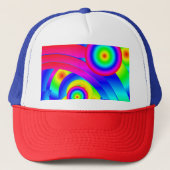 Abstrakt Comet Trucker Hat Truckerkappe (Vorderseite)
