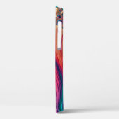 Abstrakt computergeneriertes Fraktal Design Ein Ra Case-Mate iPhone Hülle (Rückseite / Links)