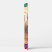 Abstrakt computergeneriertes Fraktal Design Ein Ra Case-Mate iPhone Hülle (Rückseite / Rechts)