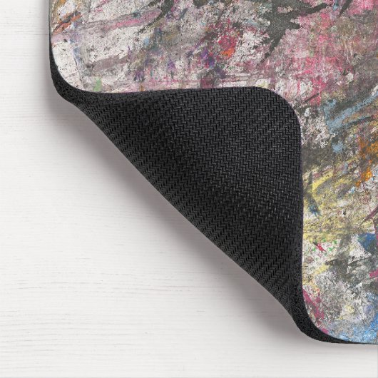 Abstrakt "Confetti Too" Funky Mousepad (Ecke)