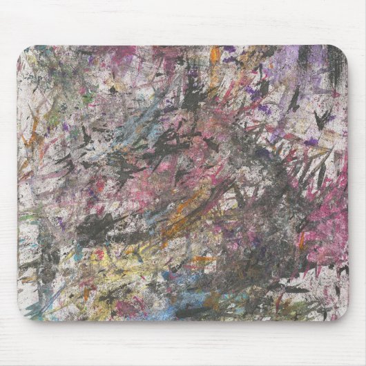 Abstrakt "Confetti Too" Funky Mousepad (Vorne)