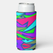 Abstrakt Cooler Selters Dosenkühler (Seltzer Rückseite)