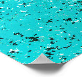 Abstrakt Cracked Texture Poster (Ecke)