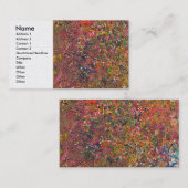 Abstrakt - Crayon - Eine wahre Fiasco Visitenkarte (Vorne/Hinten)