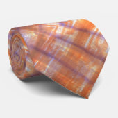 Abstrakt Crayon Neck Tie Krawatte (Gerollt)