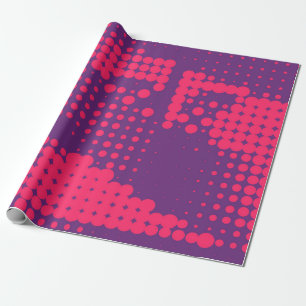 Abstrakt Creative Concept Comic Pop Art Blanche Geschenkpapier